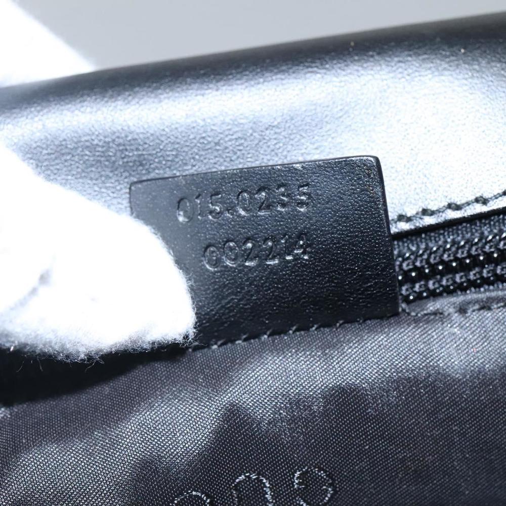GUCCI Hand Bag Nylon Black 015 0235 Auth bs22614 - Picture 12 of 16